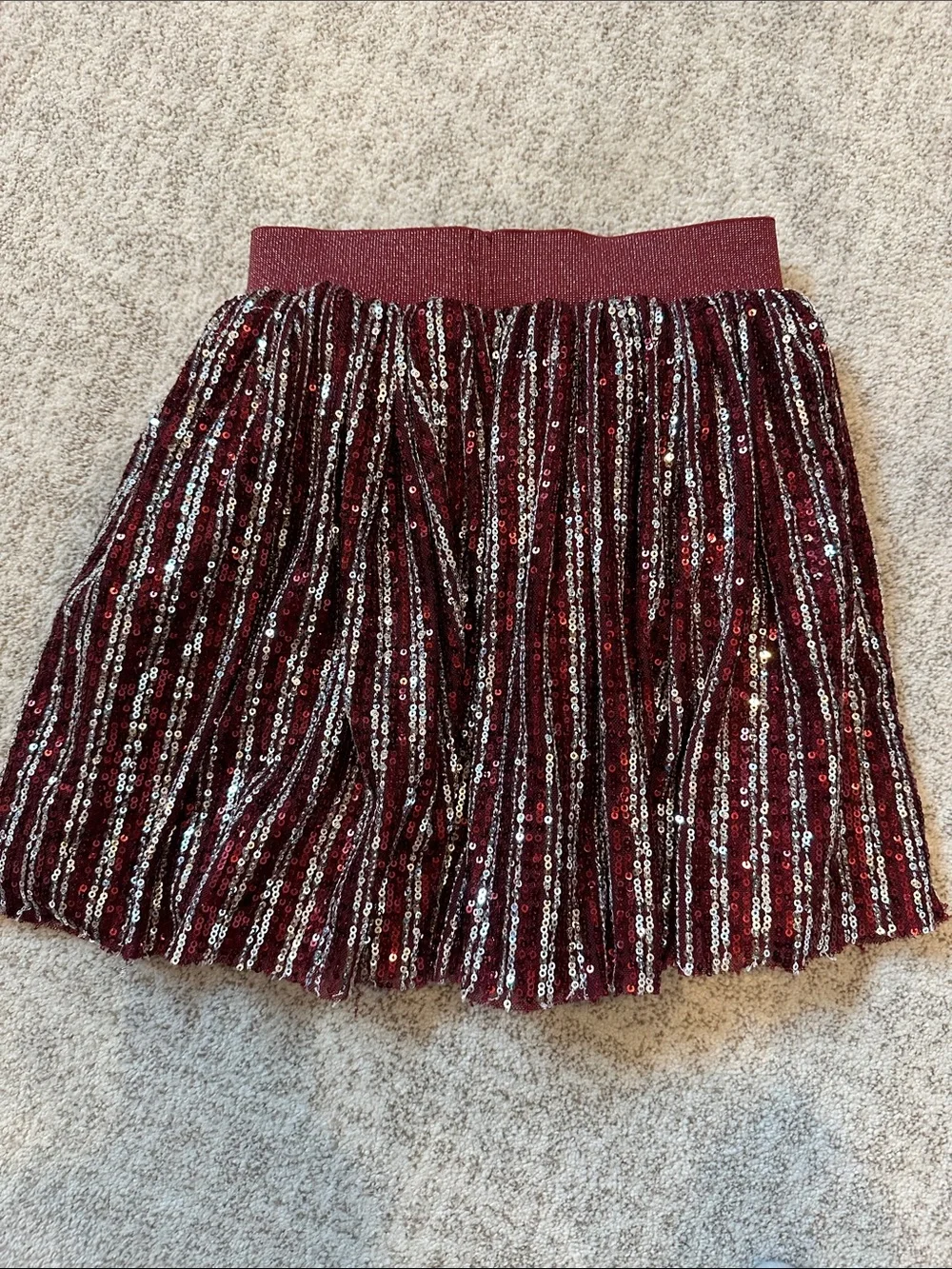 Lola & the Boys Sequin Skirt, 6